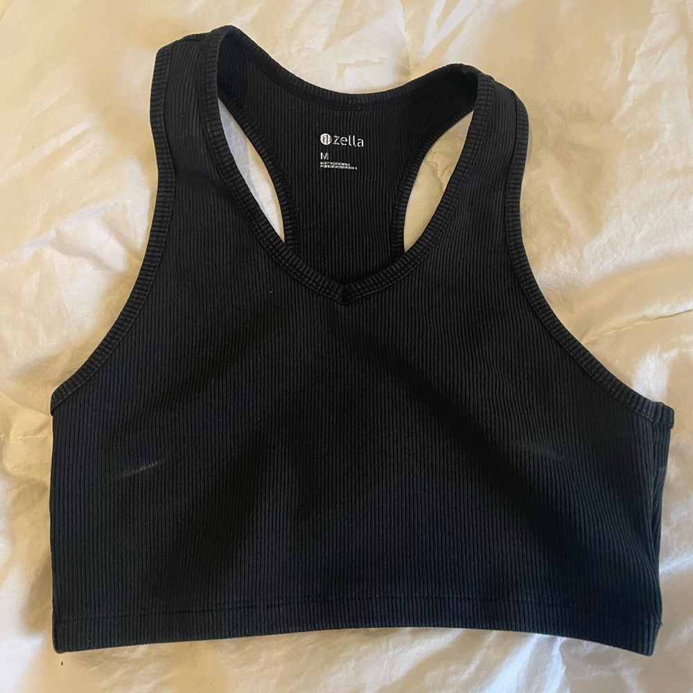 Zella Rib Crop Tank